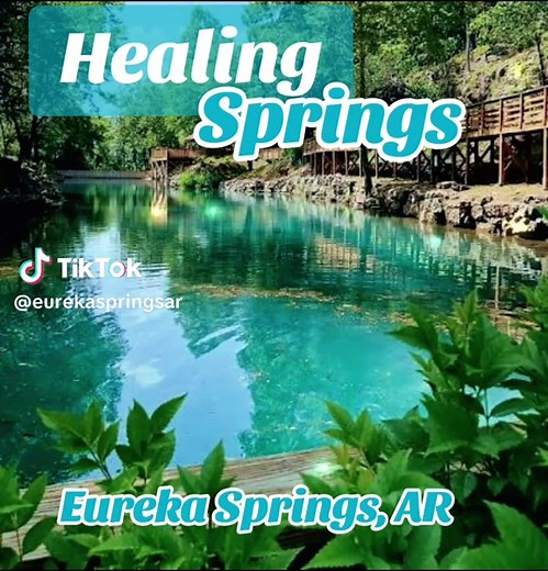 Eureka Springs' most famous healing spring is Basin Spring, located in Basin Spring Park downtown, known for its historical significance and association with Indian healing traditions. Other notable sites include the Blue Springs Heritage Center, which provided rest and water during the Trail of Tears, and historic springs like Grotto Spring and Harding Spring. While you can visit these historical spots, the city's springs are not currently for swimming or drinking, though some spas offer a