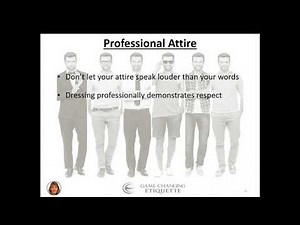 Webinar: Professional Etiquette: Do’s & Don’t’s