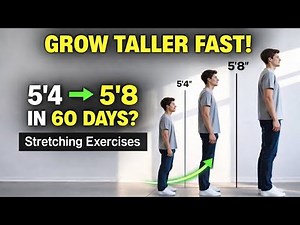 Grow 2-3 Inches Taller! 7 Daily Stretches to Increase Height