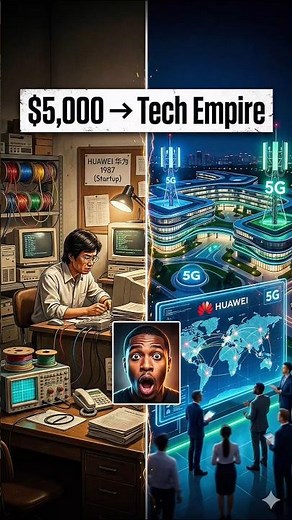 “Huawei: The $5,000 Startup That Built a Global Tech Empire”