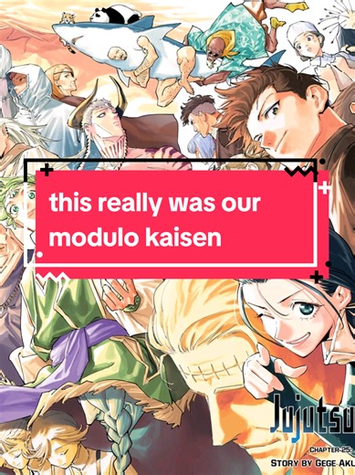 coming as a surprise to no one, i really did love jjk modulo! some sappy thoughts about it overall here. i still have to make more specific videos about the aliens of it all! not quite done talking about it yet. i am sad to see it go, though. #jjk #jujutsukaisen #modulo #yujiitadori #anime