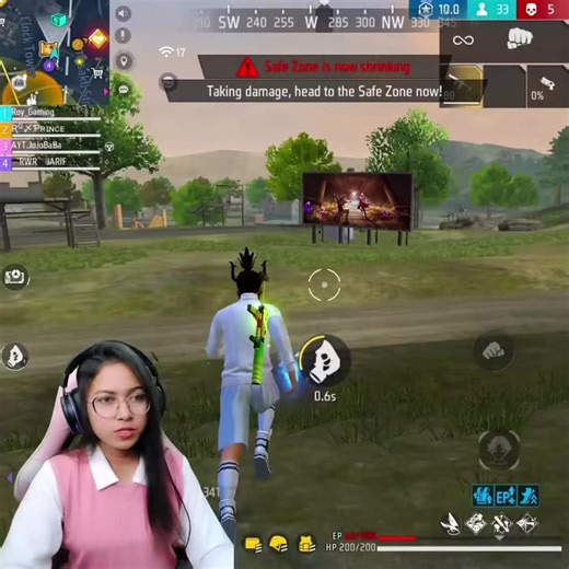 Free Fire AWM Queen Gameplay