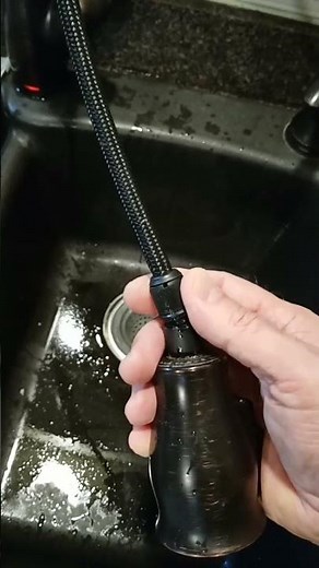 Fixing low water flow on kitchen faucet.