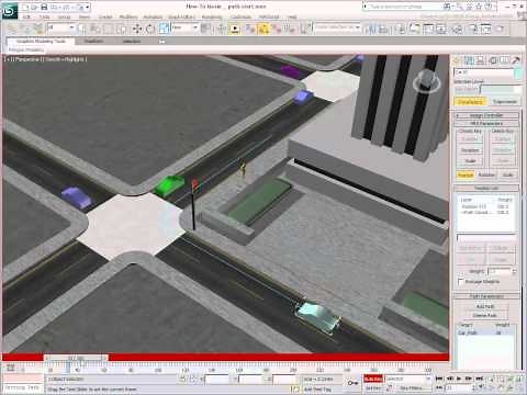 Path Constraint in 3ds Max - Controlling Time and Speed