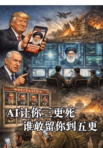 Ai让美国想抓谁就抓谁，想杀谁就杀谁。接下来轮到哪个倒霉蛋？[偷笑]#伊朗#哈梅内伊