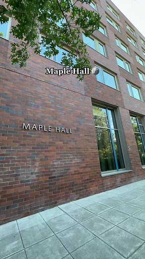 Visit Maple Hall with us! 🌙 #HuskyHome #UniversityofWashington #UW #dormlife #GoHuskies #CollegeRoommate #Maple