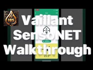 Vaillant - SensoAPP walk through SensoNET #vaillant #heatpump