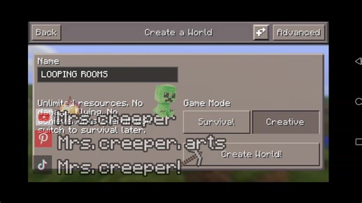 Exploring Looping Rooms in Minecraft Animation