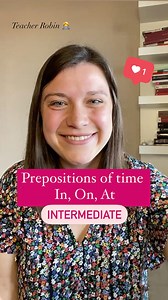 🔴 LIVE Prepositions of time: In, On, At