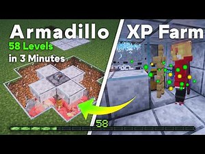 Get MASSIVE XP in Minutes with this NEW Armadillo Farm in Minecraft 1.21+