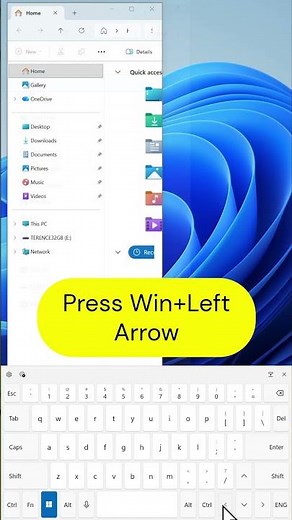 INSTANTLY Snap Your Window to the LEFT
