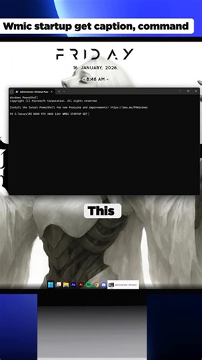 Techow on Instagram: "Fix slow Windows startup with this hidden command #pctips #pc #techtok #windows11 #techow"