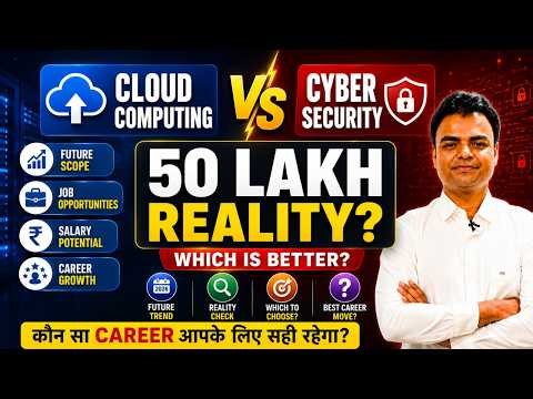 Cloud Computing Vs Cybersecurity Which is Better, Salary, Future Scope, Job Opportunities