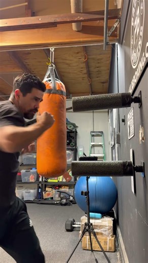 At home boxing training equipment