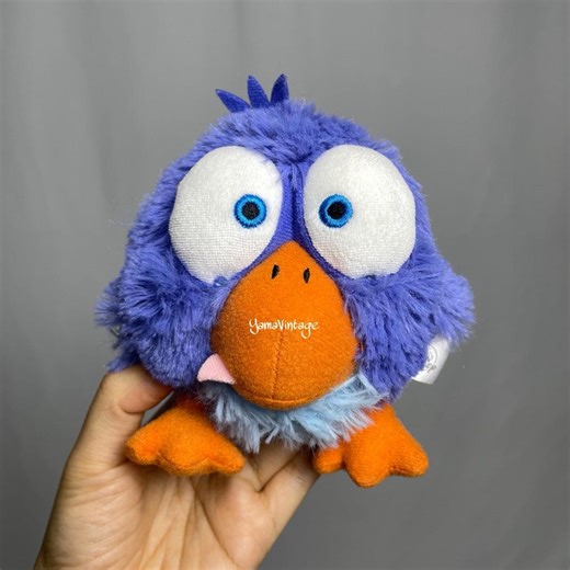 For Bird Plush Stuffed Animals 4-4.5" Vintage Animated Film Secons Hand - Etsy