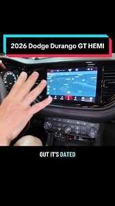 2026 Dodge Durango GT HEMI Interior Features Revealed