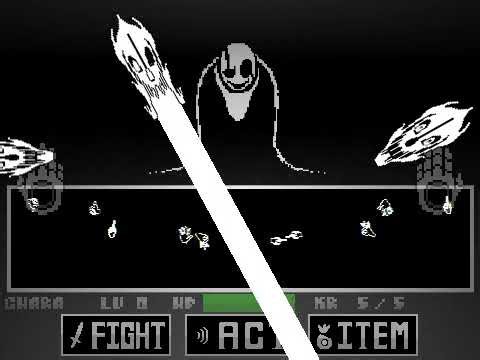 { Undertale - Gaster } - FIGHT.