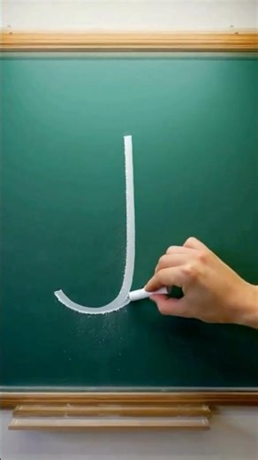 How to Write J | How to Write Alphabet J | Learn to Write J