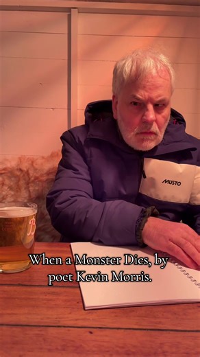 When a Monster Dies by Poet Kevin Morris from his book The Writer’s Pen and Other Poems which is available in the Amazon Kindle Store #poetrybook #booktok #poetryreading #monster #emotionalpoetry