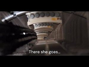 Bending of a 140m wind turbine tower 2.0