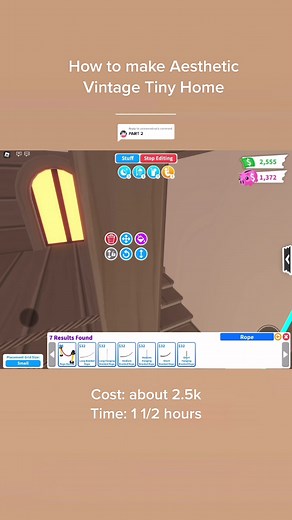 How to Make an Aesthetic Vintage Tiny Home in Adopt Me