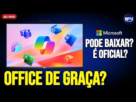 Microsoft Office 100% GRÁTIS Liberado Para Todos? Como BAIXAR e INSTALAR!