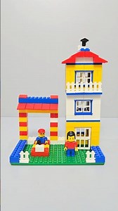 DIY Lego House Build: Fast & Creative #asmr #diy #lego #BuildingBlocks #block