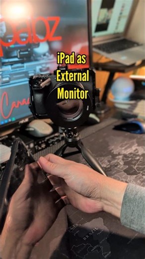 iPad as External Monitor for Sony Fx30