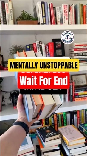 Top 5 Books That Build a Relentless Mindset 📚🔥 #books #mindset #discipline #booktok #shorts