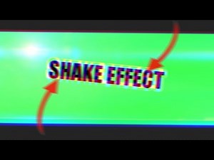 Wiggle / Shake Cinematic Letterbox Greenscreen Effect Compilation