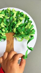 Title: Curled Paper Tree - Fun & Creative Craft! #papercraft #diytree #curledpaper #easycraft #handmadefun #creativeart #kidscraft #simplediy #funproject #colorfulcraft | Kids Learning Resources