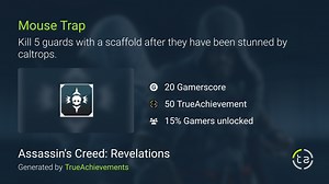 Mouse Trap achievement in AC Revelations