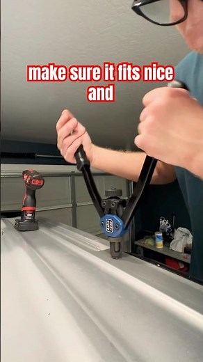 Rivnut Install for Roof Rack