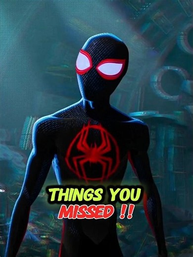 You DEFINITELY Missed These Details in Spider-Man Across the Spider-Verse #spiderman #spiderverse