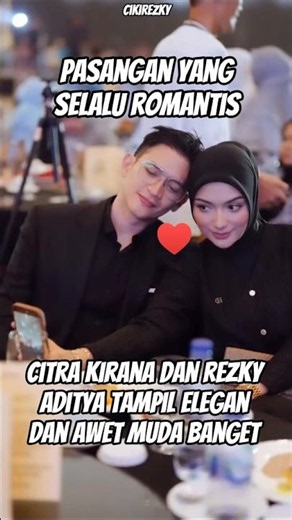 CITRA KIRANA AND REZKY ADITYA LOOK SO ELEGANT AND TIMELESS!! SUCH A ROMANTIC COUPLE
