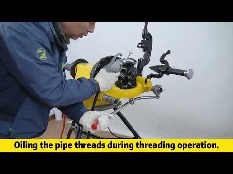 Hongli Pipe Threading Machine for High-Precision Industrial Pipe Fabrication SQ50D
