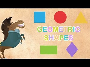 Aprende las formas geométricas en inglés. Geometric shapes