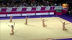 16K views · 583 reactions | This is the 6clubs/2hoops routine of team Israel at the world championships 2016, where they won with this routine the gold medal. Enjoy it <3 | Rhythmic Gymnastics | Facebook