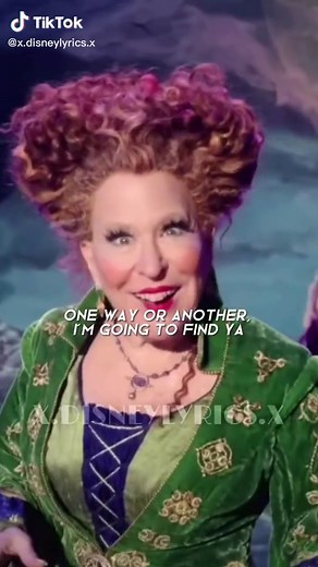 [ Hocus Pocus 2 - One Way Or Another ] #foryou #foryoupage #hocuspocus2 #onewayoranother #lyrics #disneylyrics