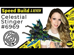 LEGO® Insectoids Set 6969 Celestial Stinger Speed Build and Review