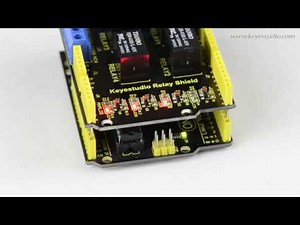 KS0251 keyestudio 4-channel Relay Shield