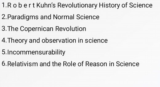 Robert Kuhn's Revolutionary History of Science Paradigms and No... | Filo