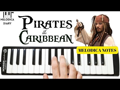 Pirates of the Caribbean ☠️ Melodica Tutorial Notes