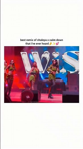 chaleya x calm down remix | live performance by W.i.S.H. ‪@W.i.S.H.Official‬