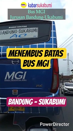 Bis MGI jurusan Bandung - Sukabumi #bandung #infosukabumi #terminal #kdm #jabar
