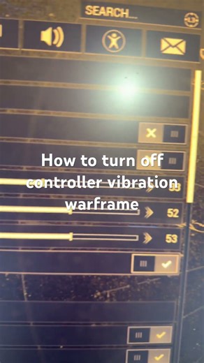 How to turn off controller vibration warframe