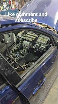 1/2 though 2007 Ford Fusion heater core replacement