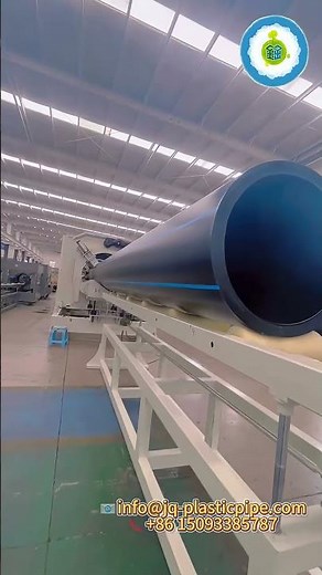 HDPE Pipe Production Workshop | Modern Manufacturing Process