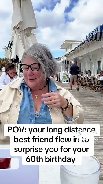 POV: your long distance best friend flew in to surprise you for your 60th birthday #surprise #fyp #viral #love #100k