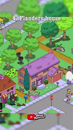 ¿En que casa te gustaría vivir en Springfield? 👀 #simpsons #simpsonstappedout #springfield